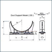 Duct Support Bearings